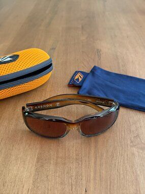Kaenon Bolsa Tobacco Denim Sunglasses